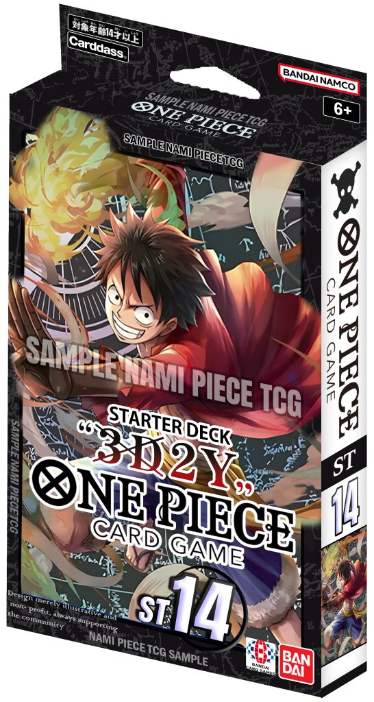 One Piece Card Game - Deck "3D2Y" ST14 Version Anglaise !