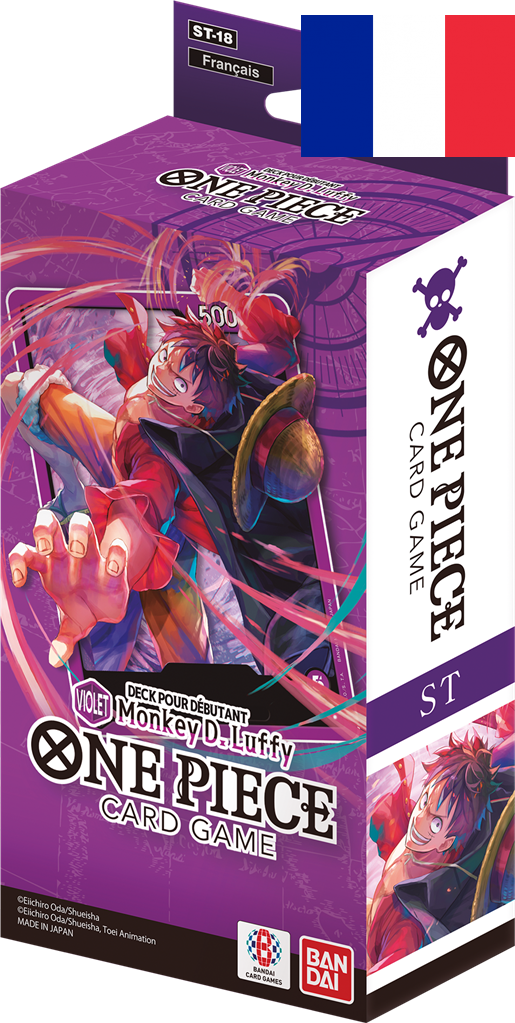 One Piece Card Game - Deck "Monkey.D. Luffy" ST18 Version Française !