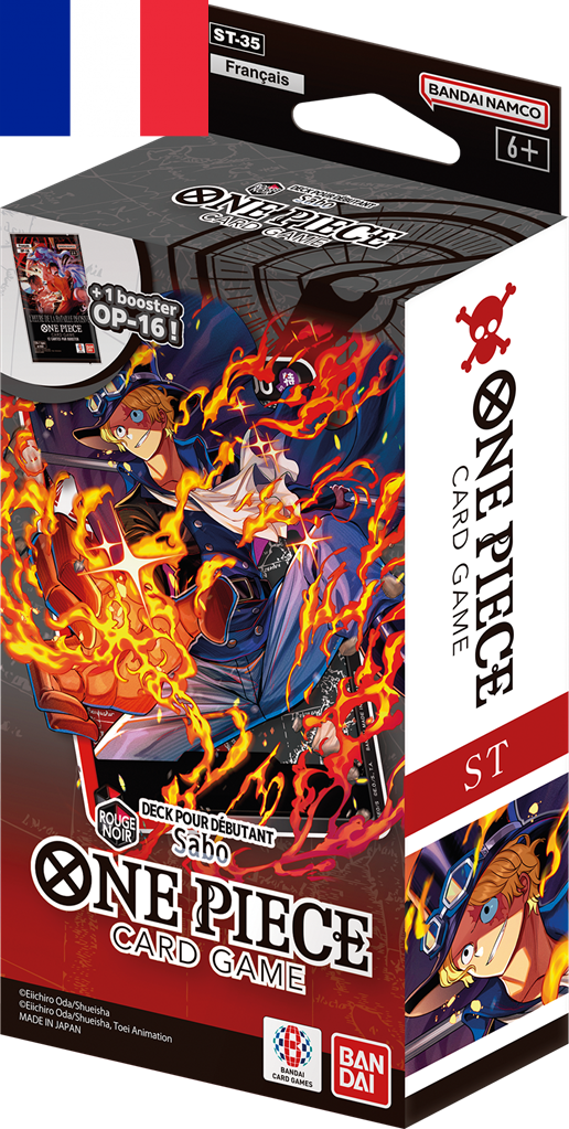 One Piece ! Deck pour Débutants "ST35" Noire - Français !