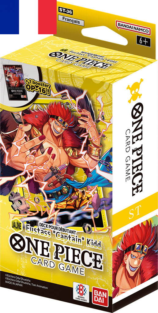 One Piece ! Deck pour Débutants "ST36" Jaune - Français !