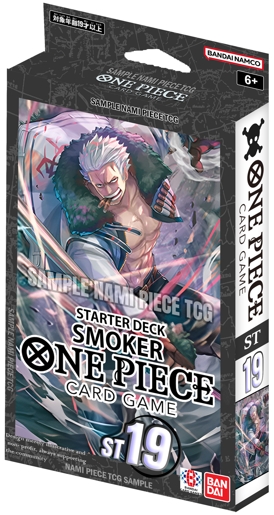 One Piece Card Game - Deck "Smoker" ST19 Version Anglaise !