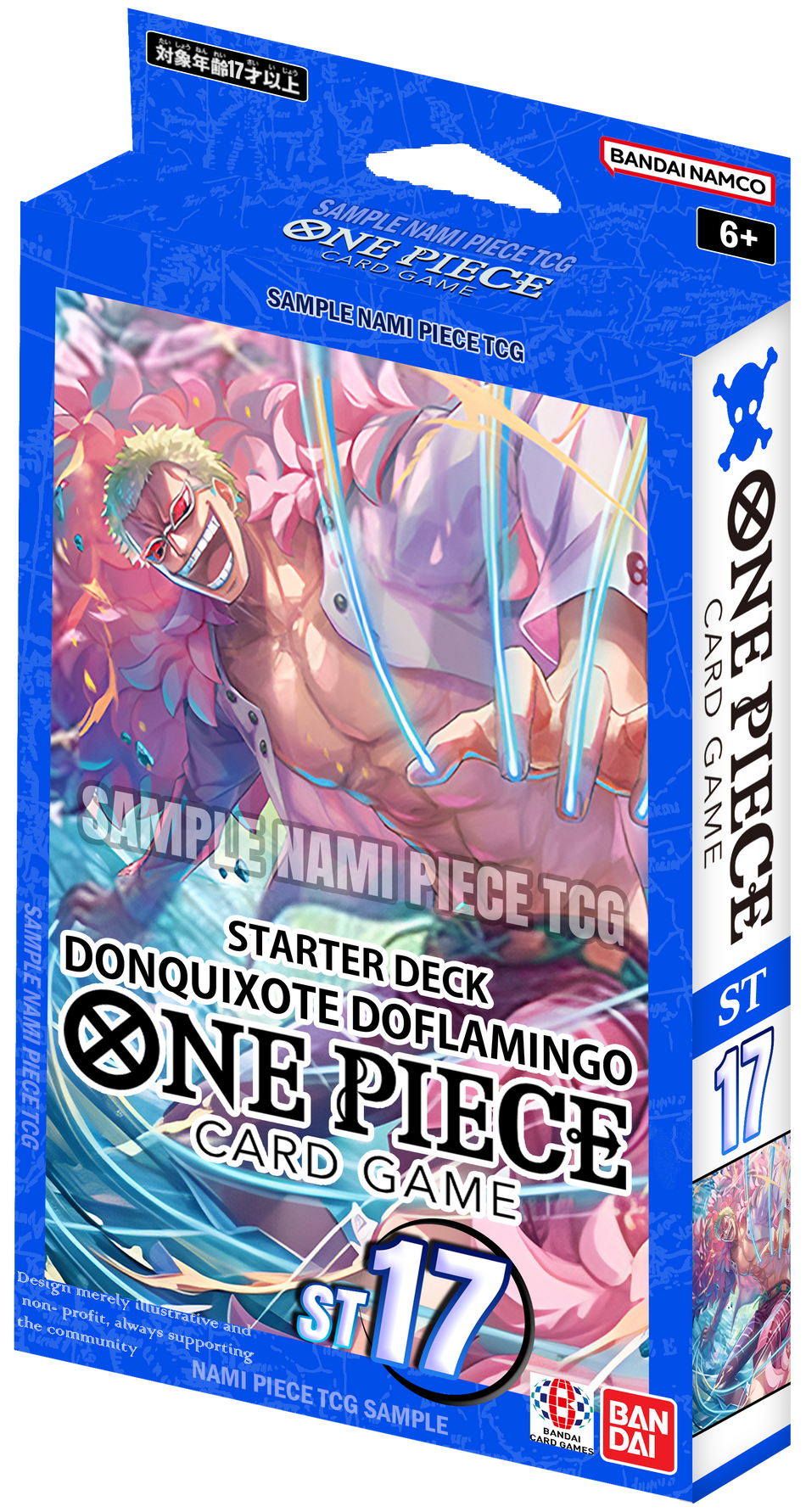 Précommande ! One Piece Card Game - Deck "Donquixote Doflamingo" ST17 Version Anglaise !