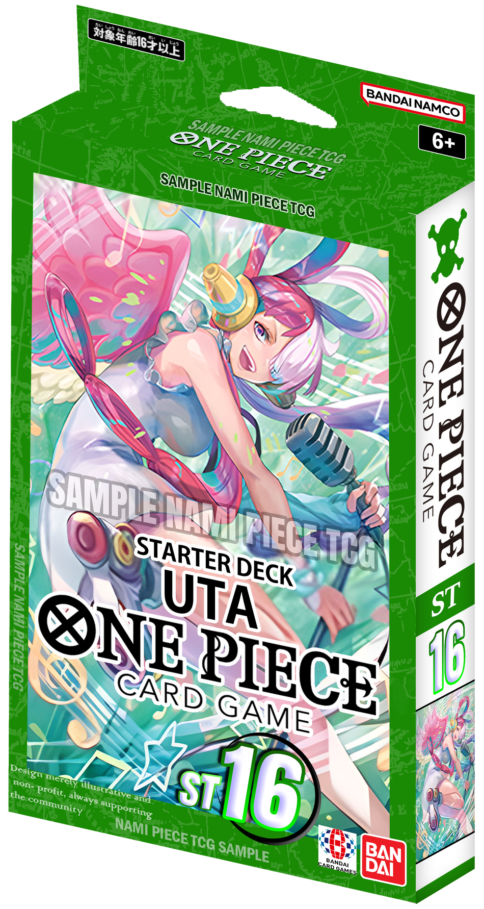 Précommande ! One Piece Card Game - Deck "Uta" ST16 Version Anglaise !