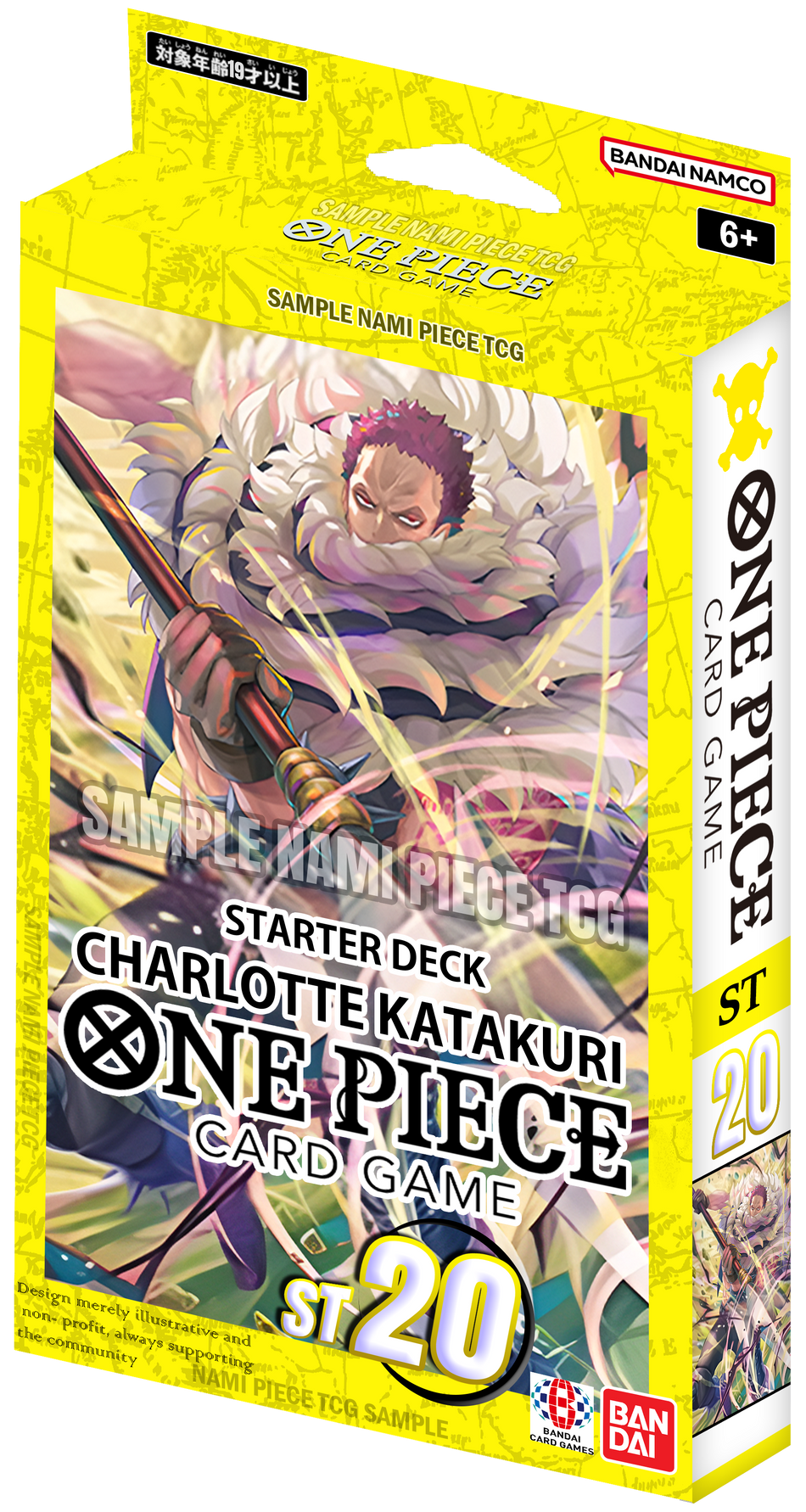 Précommande ! One Piece Card Game - Deck "Katakuri" ST20 Version Anglaise !