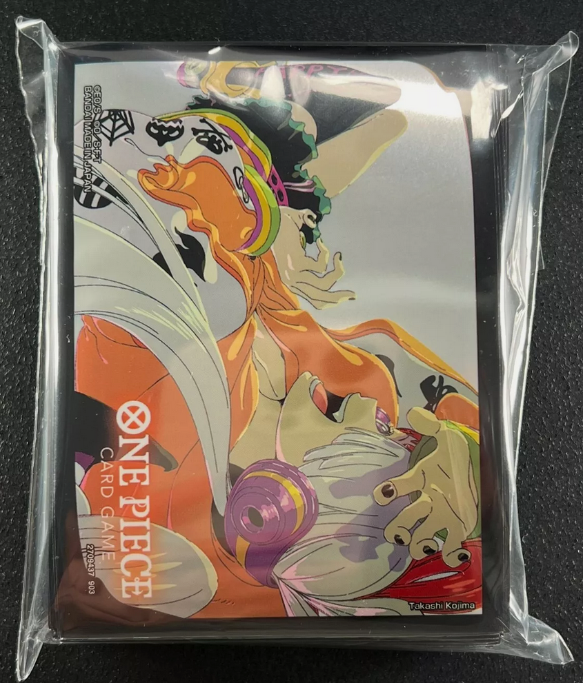 One Piece Card Game ! 70 Sleeves "Uta" V.2 !