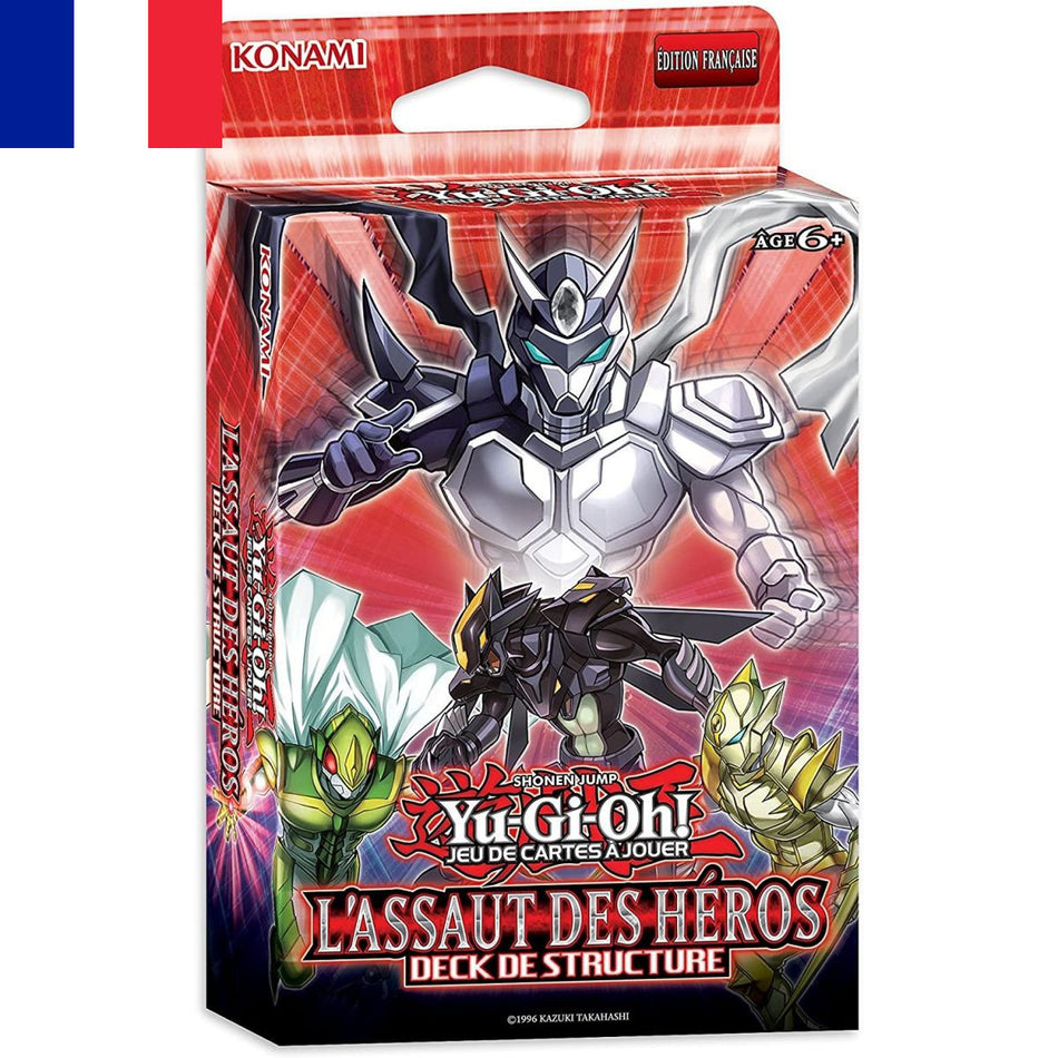 Yu-Gi-Oh ! Deck de Structure : L'Assaut des Héros Version Française !