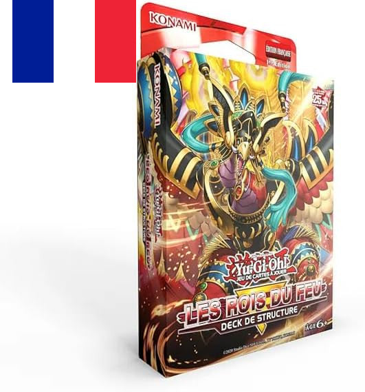 Yu-Gi-Oh ! Deck de structure "Les Rois du Feu" SR14 Version Française !