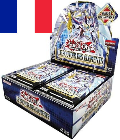 Yu-Gi-Oh ! Display  24 Boosters "Le Pouvoir des Eléments" - Version Française !