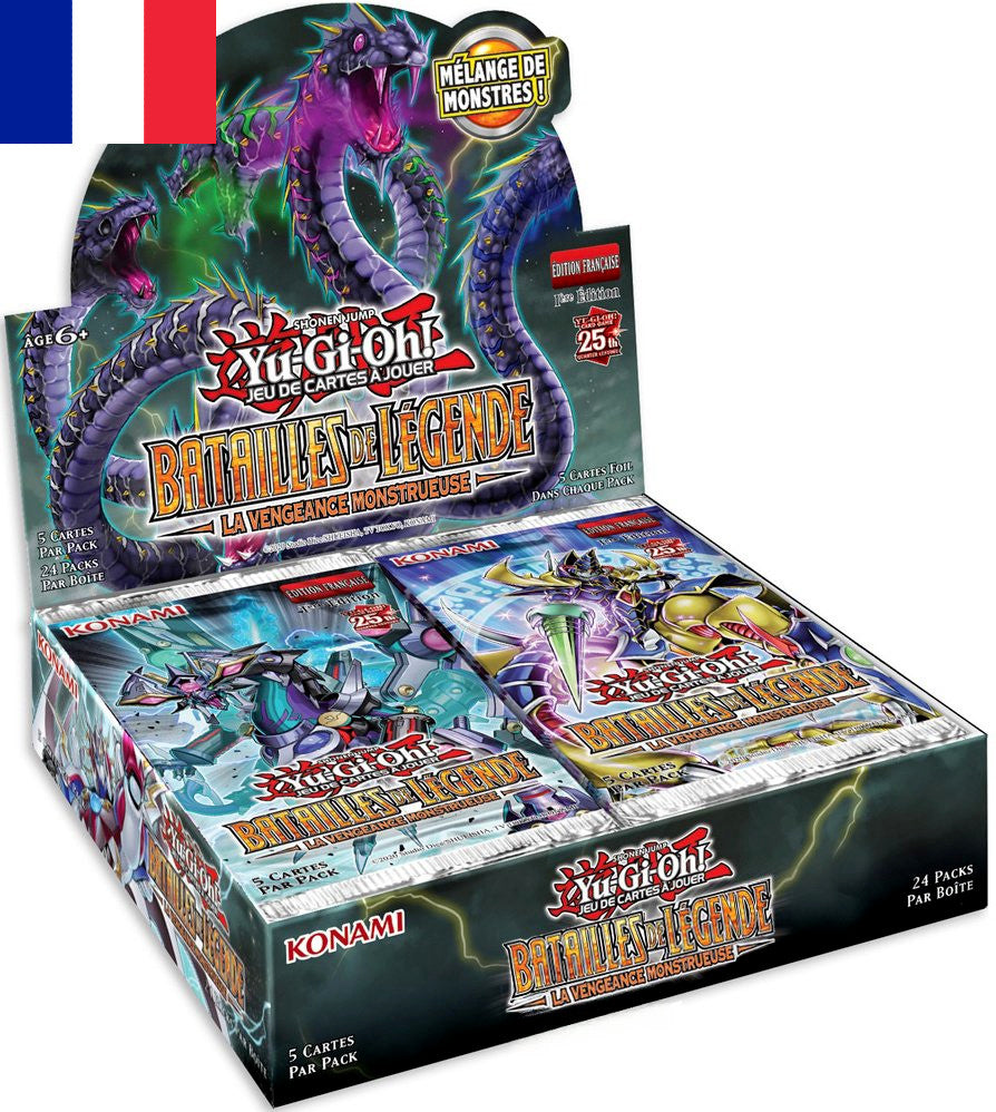 Yu-Gi-Oh ! Display "Batailles de Légende : La Vengeance Monstrueuse" Version Française !