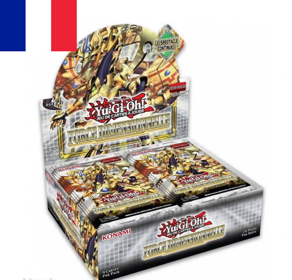 Yu-Gi-Oh ! Display "Force Dimensionnelle" Version Française !