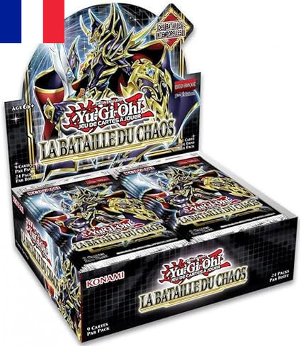 Yu-Gi-Oh ! Display "La Bataille du Chaos" Boite 24 Boosters - Version Française !