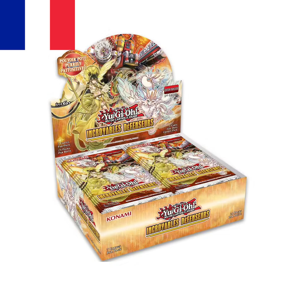 Yu-Gi-Oh! Display de 24 Boosters  "Incroyables Défenseurs" - Version Française !