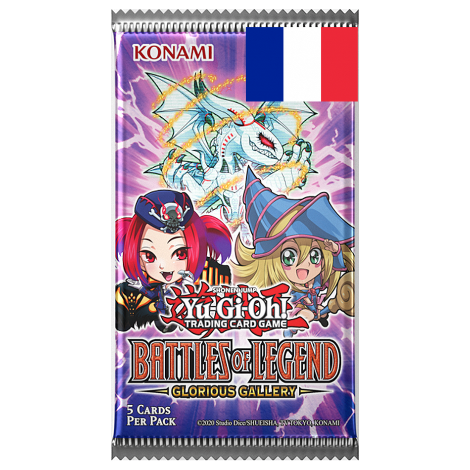 Yu-Gi-Oh ! Display 24 Boosters Battles of Legend "Glorious Gallery" - Français !