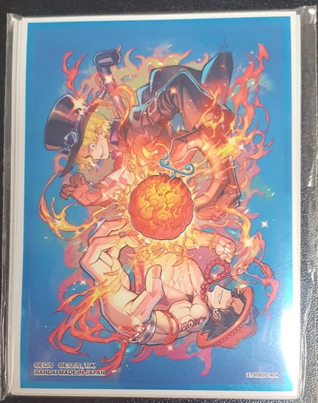 One Piece Card Game ! 10 Sleeves Devil Fruits Vol. 2 "Sabo & Ace"