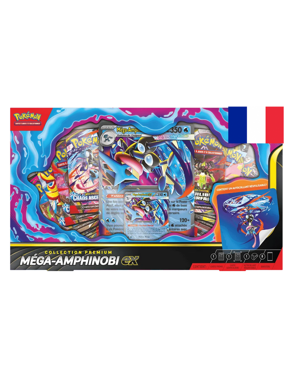Pokémon ! Coffret Collection Premium "Méga-Amphinobi ex" - Français !