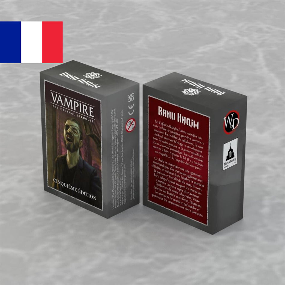 Vampire: The Eternal Struggle Fifth Edition ! Deck "Banu Haqim" Version Française
