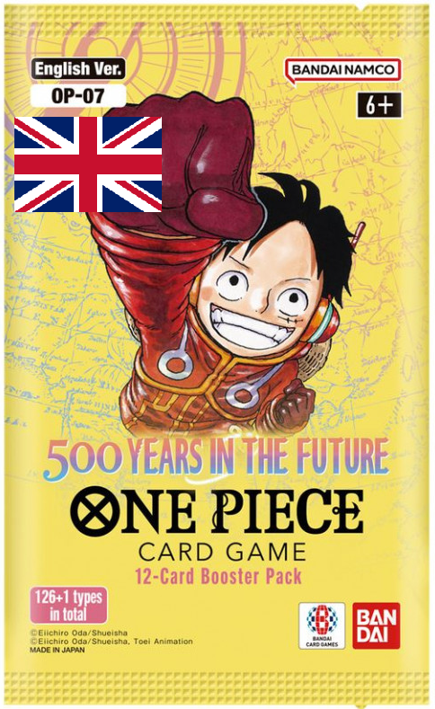 One Piece Card Game ! Booster 12 Cartes OP07 "500 Years in the future" Version Anglaise !