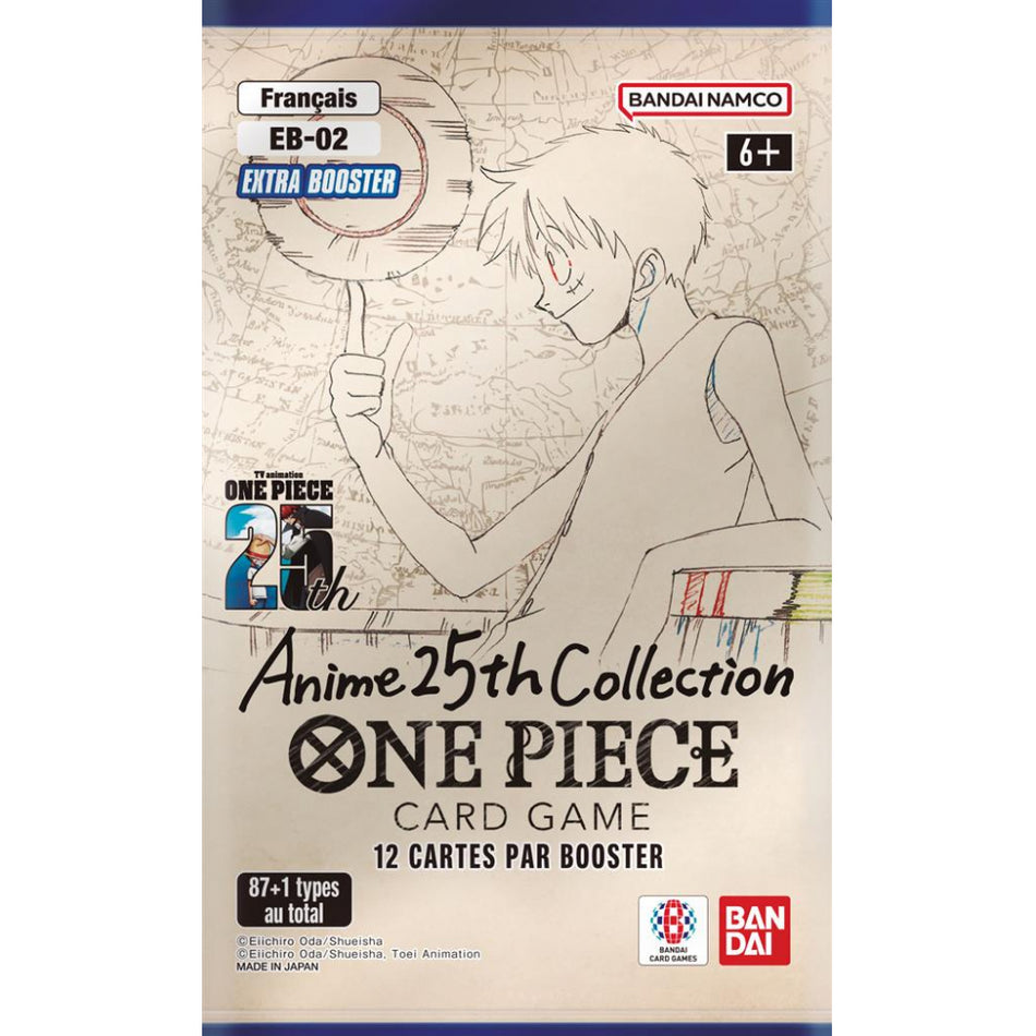 One Piece Card Game - Booster EB02 "Anime 25th Collection" Version Française