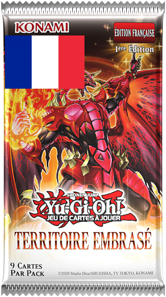 Yu-Gi-Oh! Booster "Territoire Embrasé" - Français !