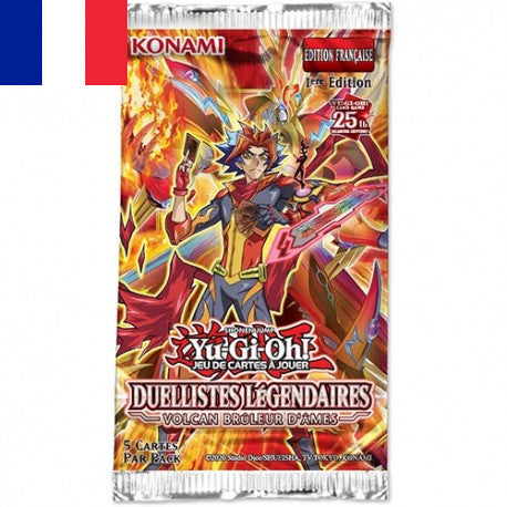 Yu-Gi-Oh ! Booster "Duellistes Légendaires : Volcan Brûleur d'Âmes" Français !