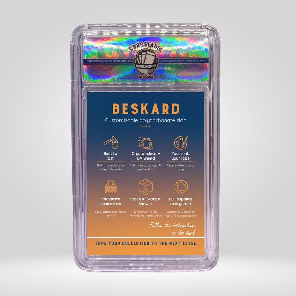 Cardslabel ! Boitier de protection Beskard 35pt