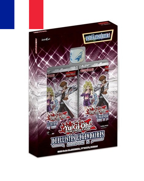 Yu-Gi-Oh ! Coffret Duellistes Légendaires Saison 2 KAIBA/MAI - Version Française !