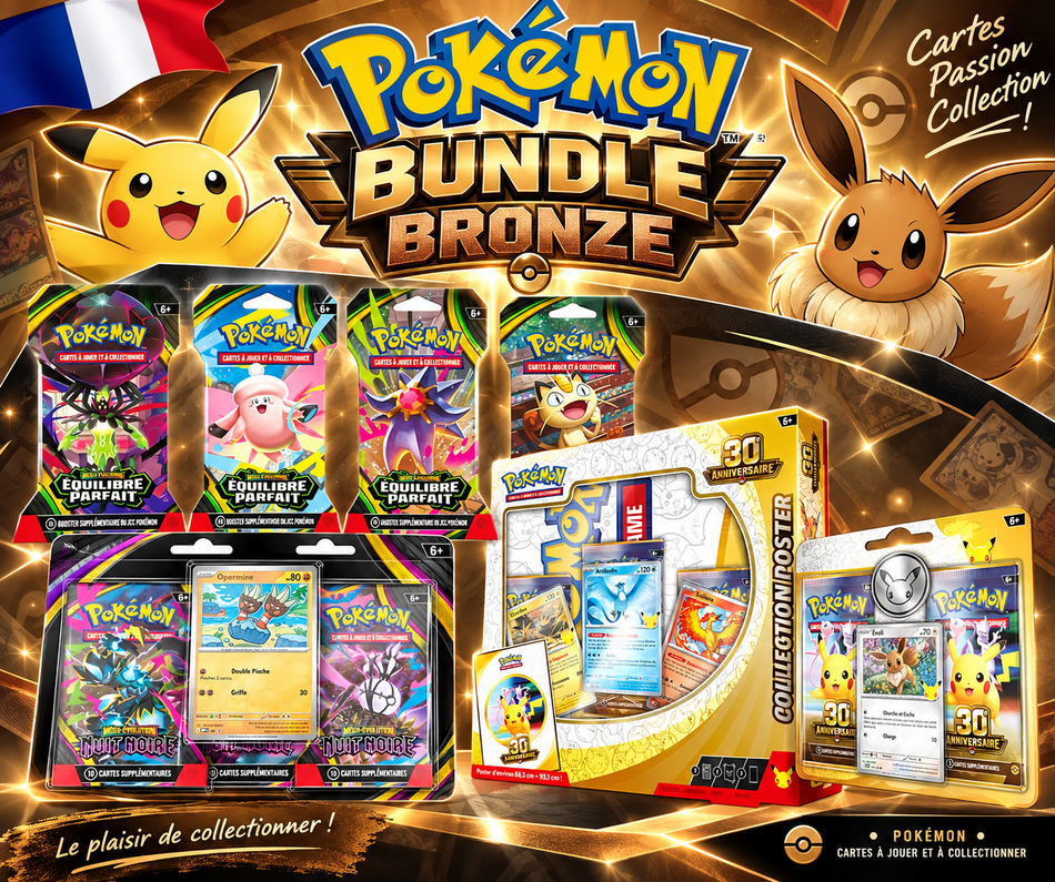 Pokémon Bundle Anniversaire 30 ans ! Bronze