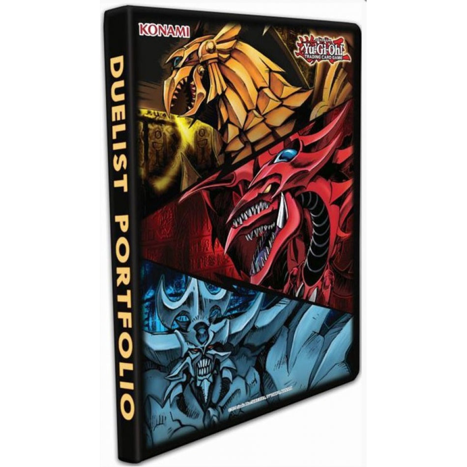Yu-Gi-Oh ! Classeur/Portfolio A4 - Trois dieux Egyptiens Ra/Slifer/Obelisk !