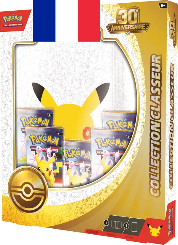 Pokémon ! Collection Classeur 30e Anniversaire - Français !