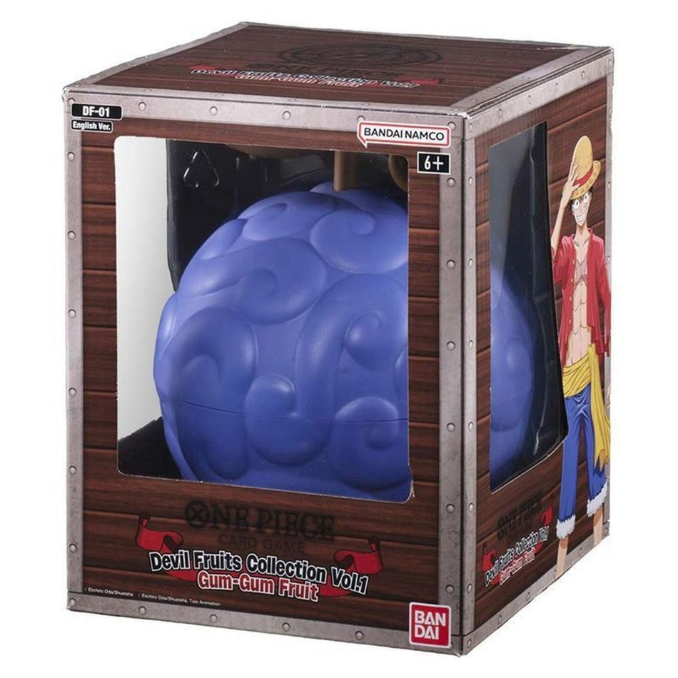 One Piece ! DF01 Devil Fruits Collection Vol.1 - Gum-Gum Fruits Anglais !