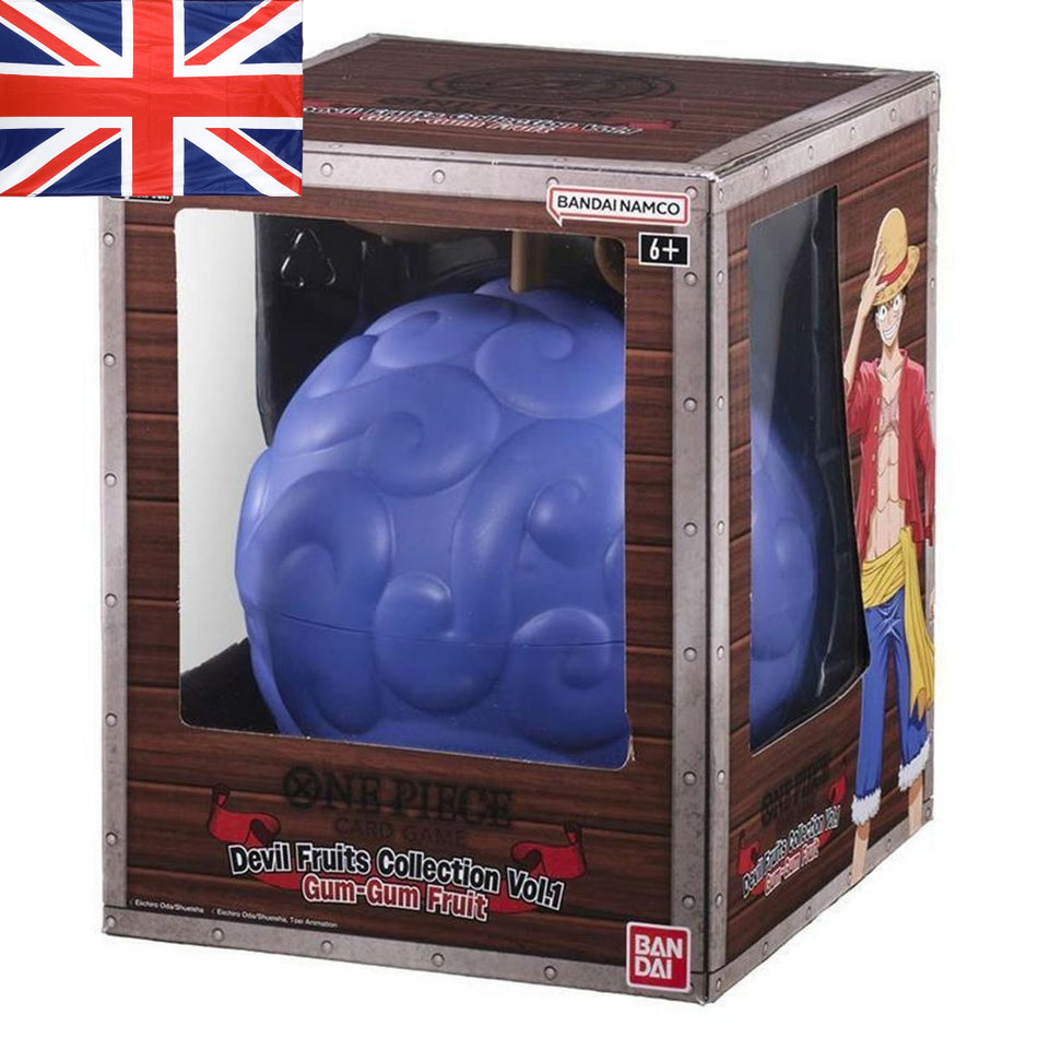 One Piece ! DF01 Devil Fruits Collection Vol.1 - Gum-Gum Fruits Anglais !