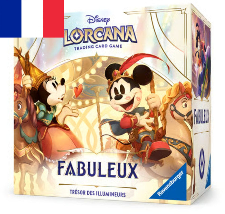 Lorcana ! Coffret "Trésor des Illumineurs" Fabuleux Chapitre 9 - Français !