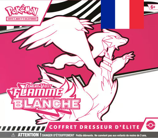 Pokémon ! Coffret Dresseur d'Élite Écarlate et Violet - EV 10.5 "Flamme Blanche" Français !