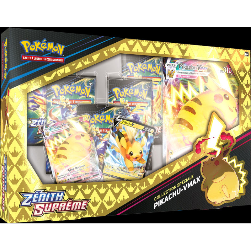 Pokémon ! Coffret Pikachu Max Zenith Supreme (12.5) - Français !