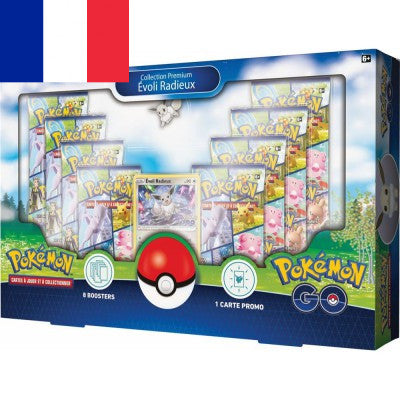 Pokémon ! Coffret 8 Boosters Collection Premium GO EB10.5 "Evoli Radieux" Français !