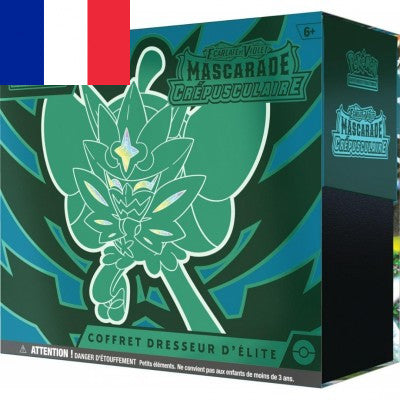 Pokémon ! Coffret Dresseur d'Elite EV06 "Mascarade Crepusculaire" Français !