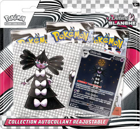 Pokémon - Collection autocollant réajustable Écarlate et Violet EV 10.5 "Flamme Blanche" Français !