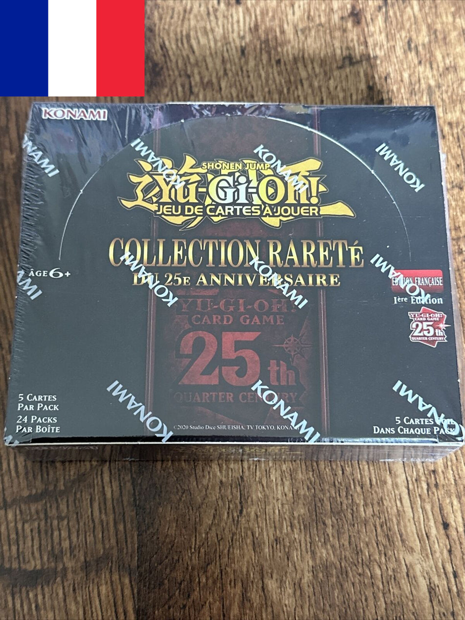 Yu-Gi-Oh - Display "Collection Rareté du 25e Anniversaire" Version Française !