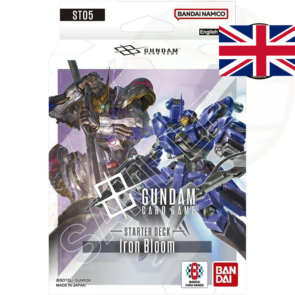 Gundam ! Deck de Démarrage ST05 Iron Boom - Anglais !