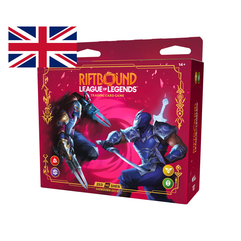 Riftbound ! Showdown: Zed vs Shen - League of Legends - Vendetta Champion Deck Anglais !