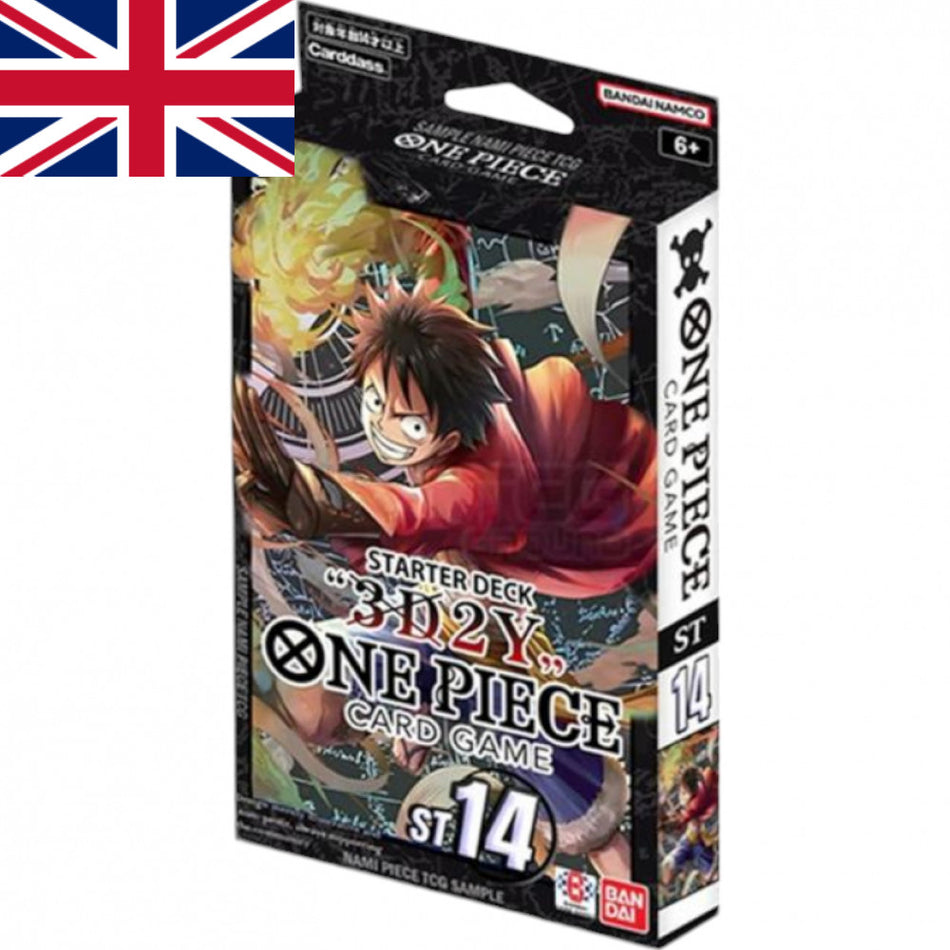 One Piece Card Game - Deck "3D2Y" ST14 - Version Anglaise !