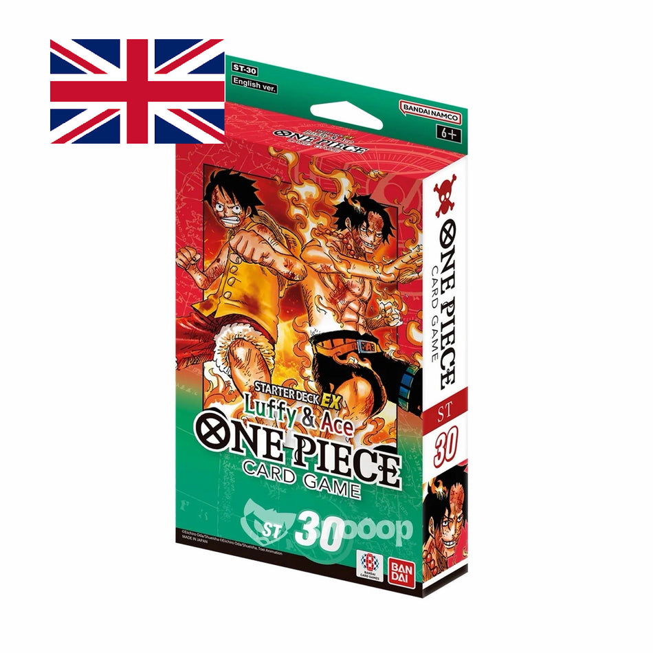 One Piece - Deck de démarrage ST30 "Ace & Luffy"- Anglais !