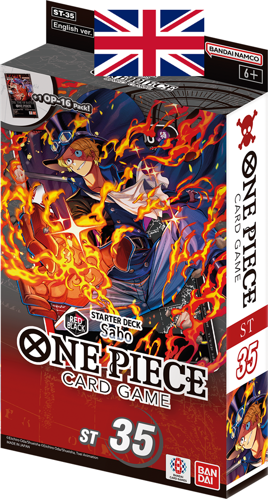 One Piece ! Deck pour Débutants "ST35" Noire - Anglais