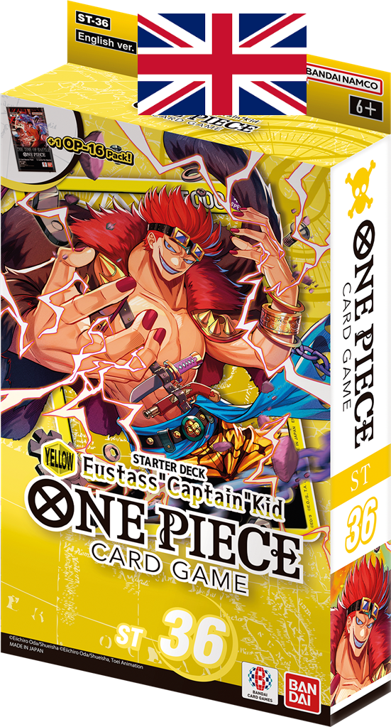 One Piece ! Deck pour Débutants "ST36" Jaune - Anglais !