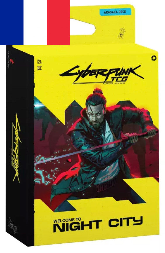 Cyberpunk TCG ! Star Deck Welcome To Night City "Embracing Power" - Français !