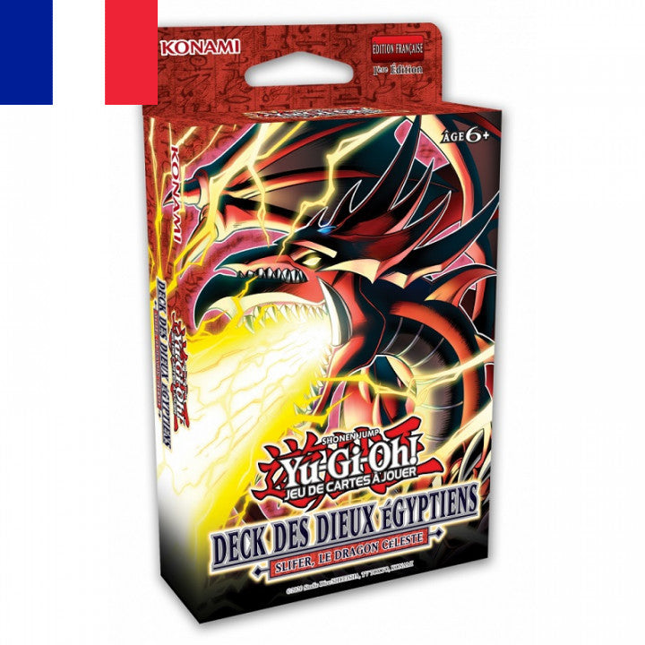 Yu-Gi-Oh ! Deck de Structure : Dieux Egyptiens "Slifer, le Dragon Céleste" Version Française !