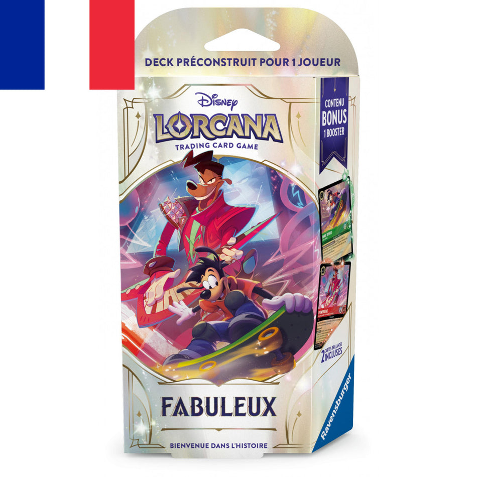 Lorcana - Decks de démarrage "Fabuleux" Chapitre 9 "Powerline & Max" - Français !