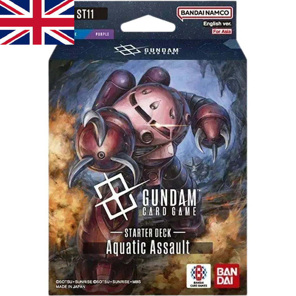 Gundam ! Deck de Démarrage "Aquatic Assault" ST11 - Anglais !