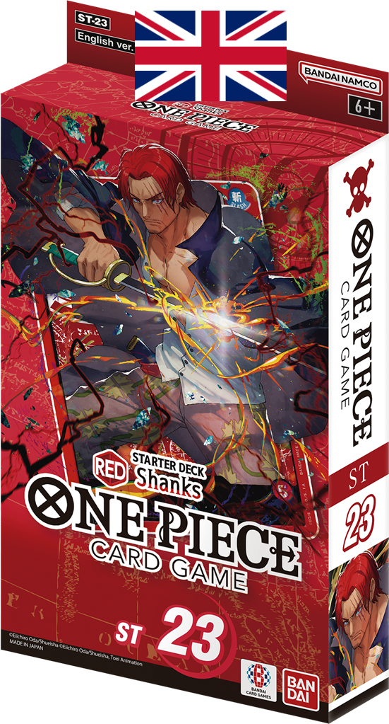 One Piece Card Game ! Deck ST23 "Shanks" - Version Anglaise !