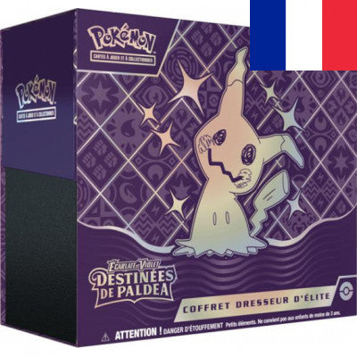 Pokémon ! Coffret ETB - Écarlate et Violet "Destinées de Paldea" Dresseur d'Elite EV4.5 - Français !